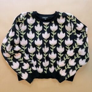 SHEIN acrylic sweater - super soft and fuzzy. L